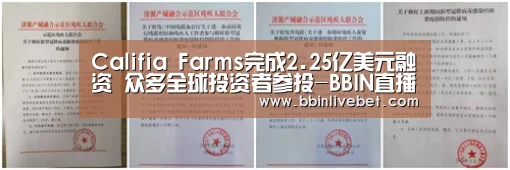 Califia Farms完成2.25亿美元融资 众多全球投资者参投-BBIN直播,BBIN棋牌,BBIN下载,BBIN捕鱼(图2) BBIN直播,BBIN棋牌,BBIN下载,BBIN捕鱼